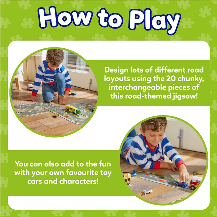 Orchard Toys Jigsaw - Giant Road Floor Jigsaw 20
