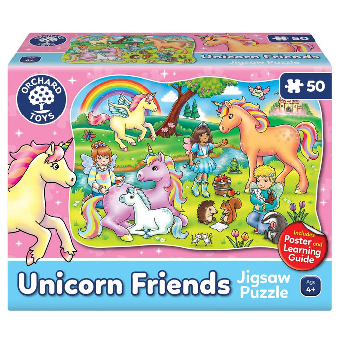 Orchard Toys Jigsaw - Unicorn Friends & Poster 50pc
