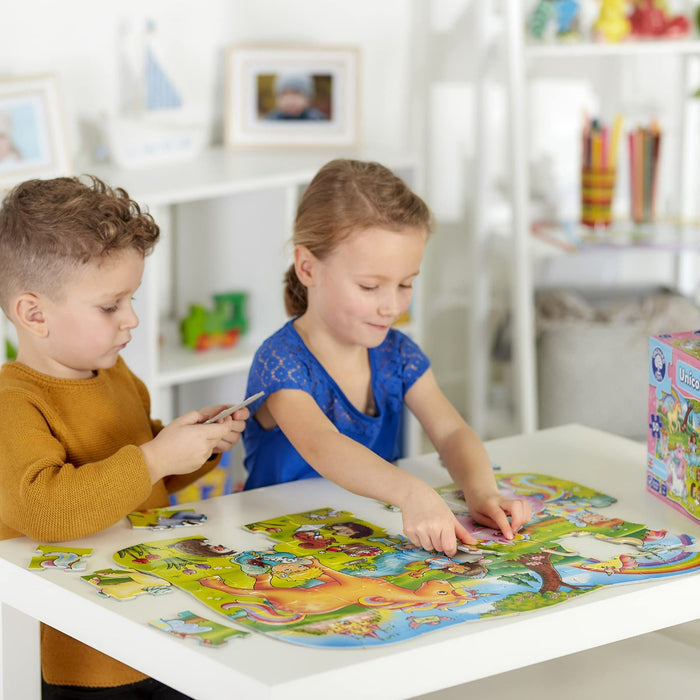 Orchard Toys Jigsaw - Unicorn Friends & Poster 50pc