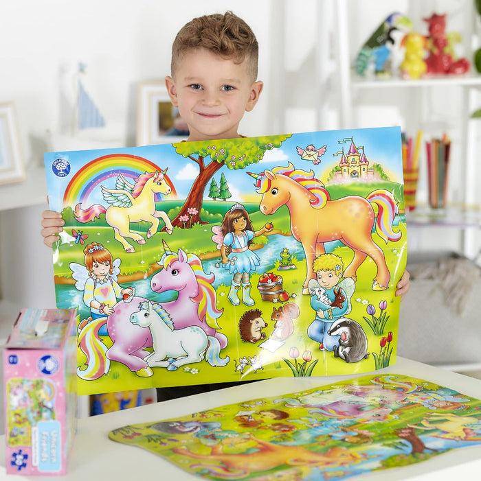 Orchard Toys Jigsaw - Unicorn Friends & Poster 50pc