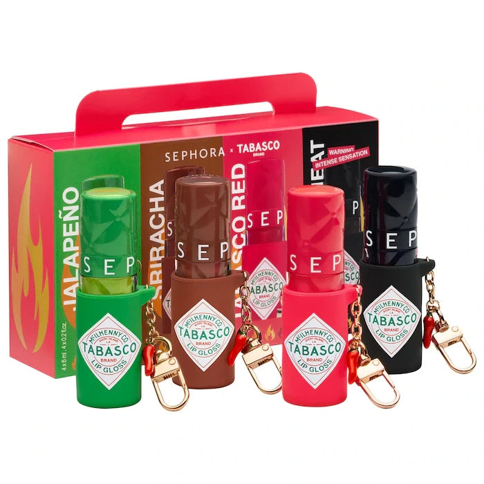 Outrageous Plump Lip Gloss x Tabasco Set