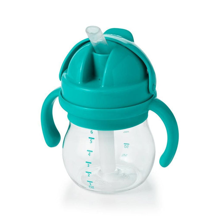 Oxo Tot Grow Straw Cup With Handles - Teal