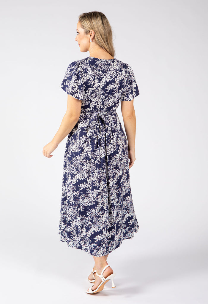 Oyo Floral Midi Dress