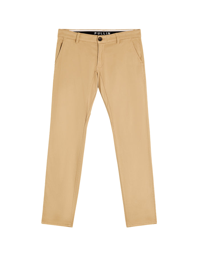 pantalon chino biscotti PULLIN en tencel