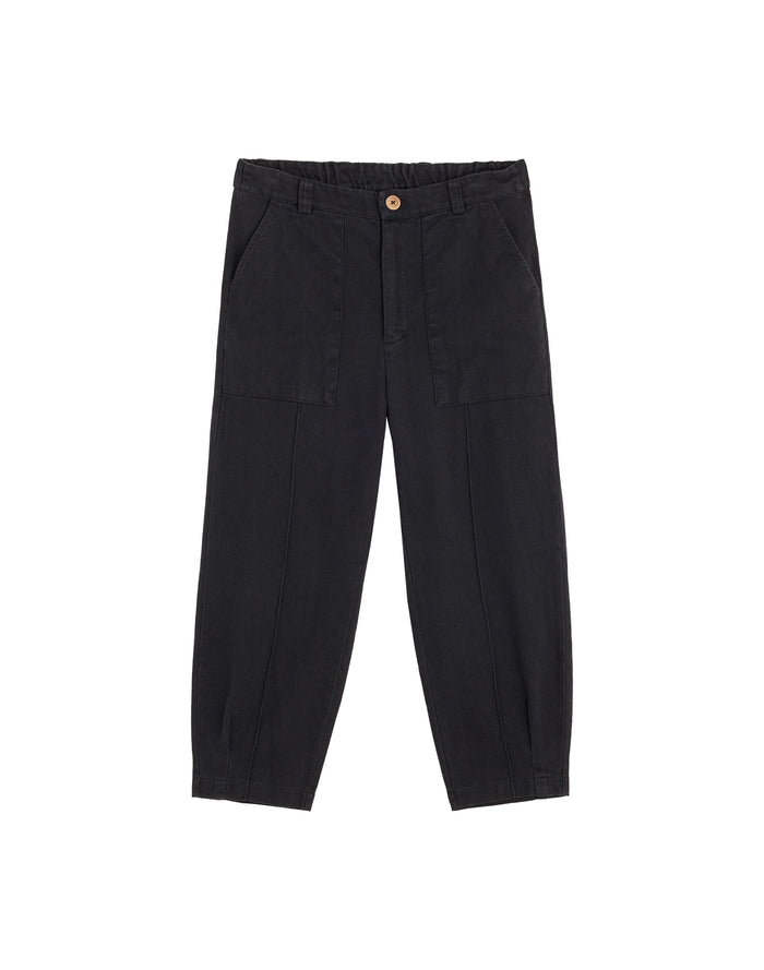 pantalon kendal black PULLIN en lin