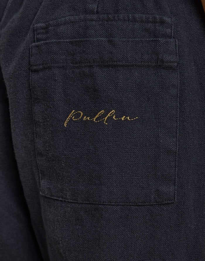 pantalon kendal black PULLIN en lin