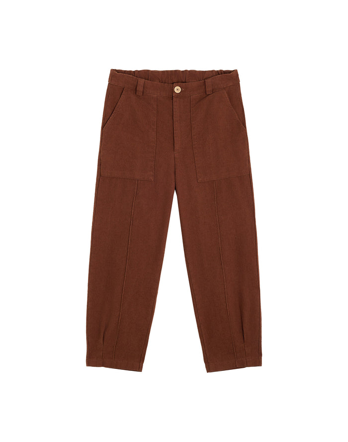 pantalon kendal mocha PULLIN en lin