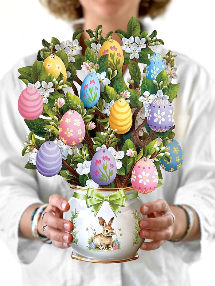 Paper Bouquet- Easter Egg Tree