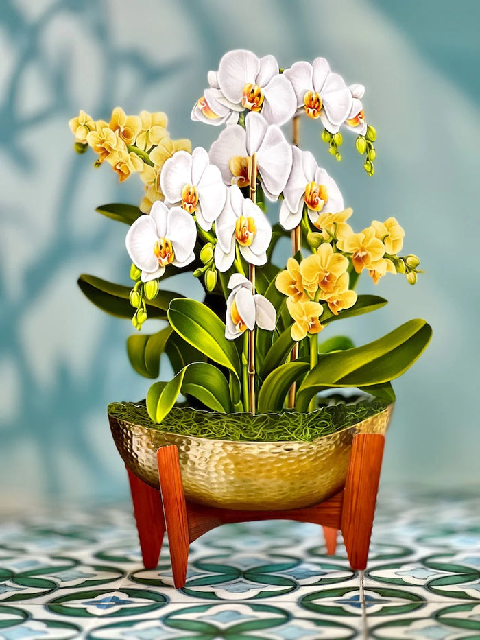 Paper Bouquet- Serenity Orchid