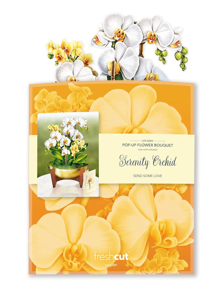 Paper Bouquet- Serenity Orchid