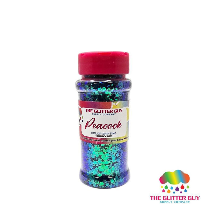 Peacock | Glitter from The Glitter Guy