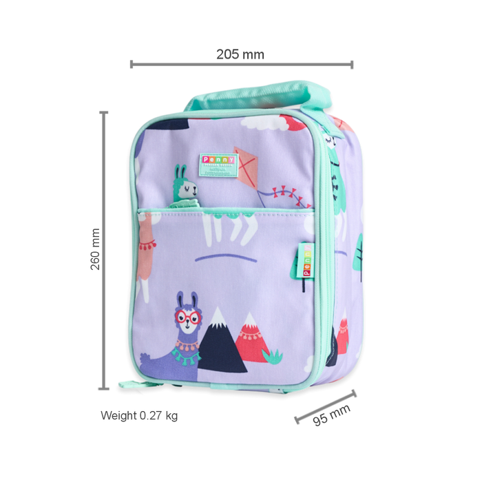 Penny Scallan Kids Insulated Lunch Bag - Loopy Llama