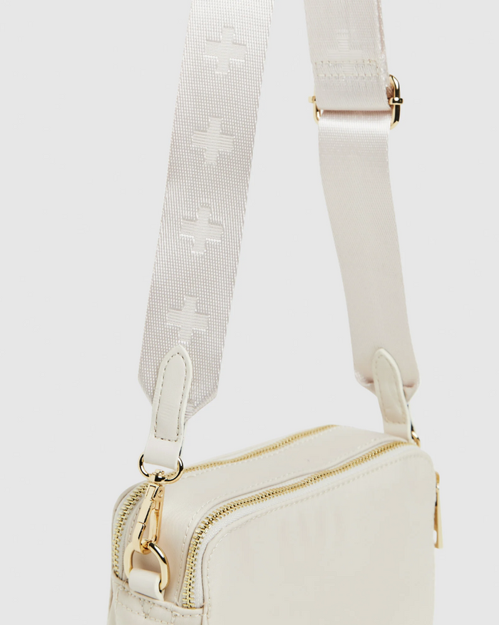PETA + JAIN Laroi Bag - Bisque Nylon Gold - Runway Goddess