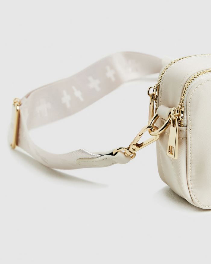 PETA + JAIN Laroi Bag - Bisque Nylon Gold - Runway Goddess