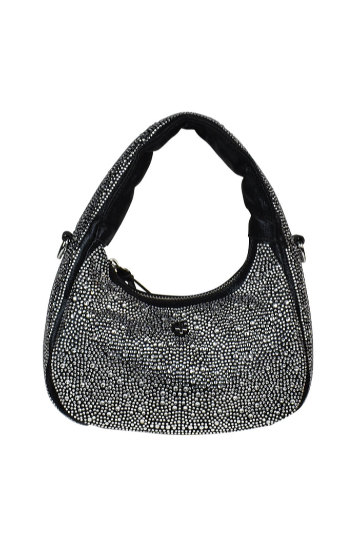 PETA + JAIN Mira Bag - Black Diamante - Runway Goddess