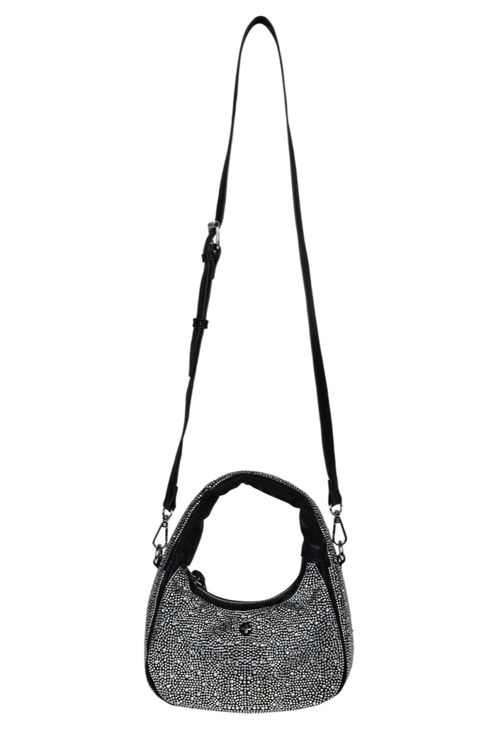 PETA + JAIN Mira Bag - Black Diamante - Runway Goddess
