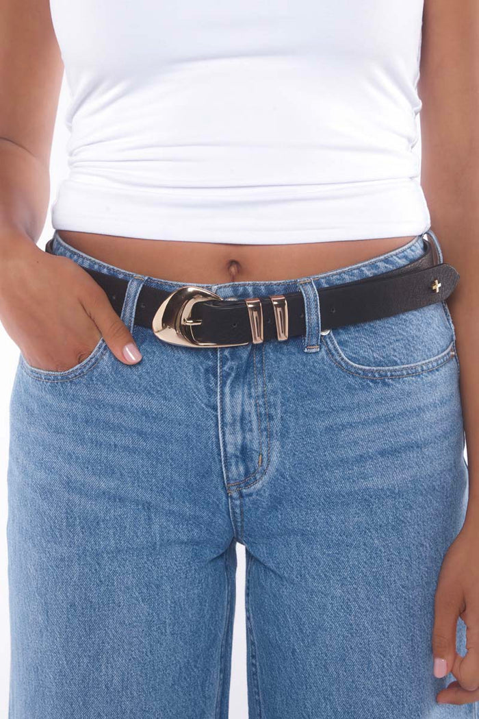 PETA + JAIN Moma Belt - Black - Runway Goddess