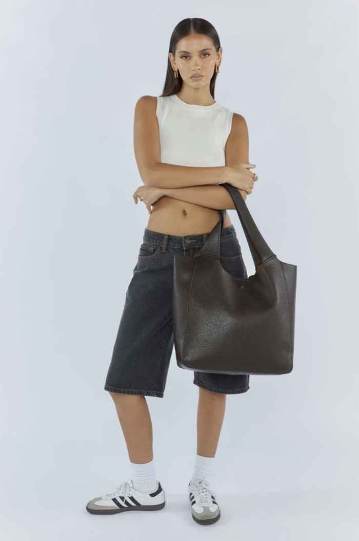 PETA + JAIN Tayla Tote - Chocolate - Runway Goddess