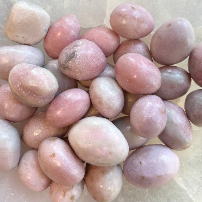 Pink Opal Tumblestone
