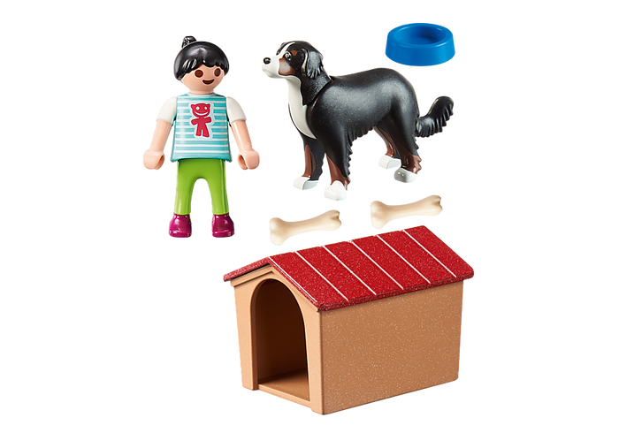 Playmobil Dog with Doghouse