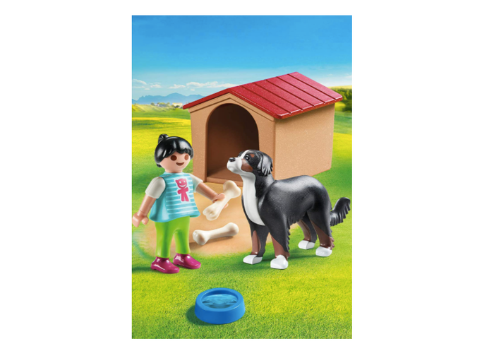 Playmobil Dog with Doghouse