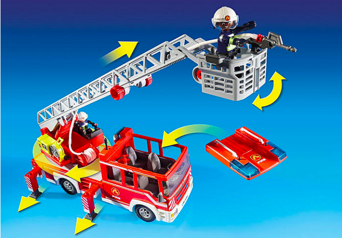 Playmobil Fire Engine with Ladder