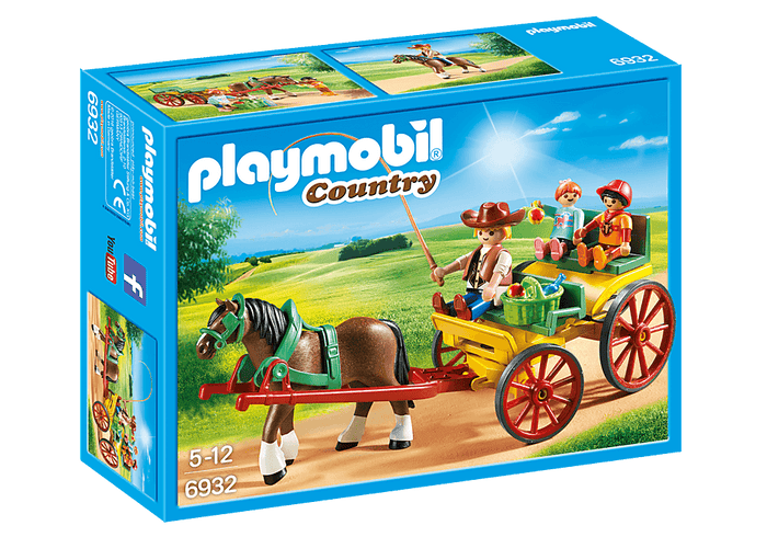 Playmobil Horse-Drawn Wagon