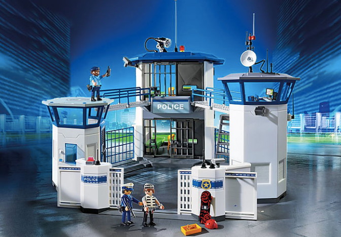 Playmobil Police Headquarters with Prison
