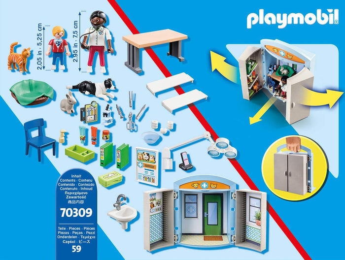 Playmobil Vet Clinic Play Box