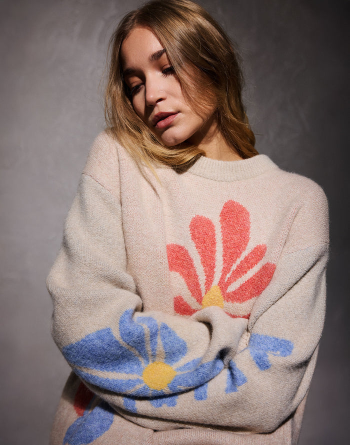 pull knit woody PULLIN en polyester