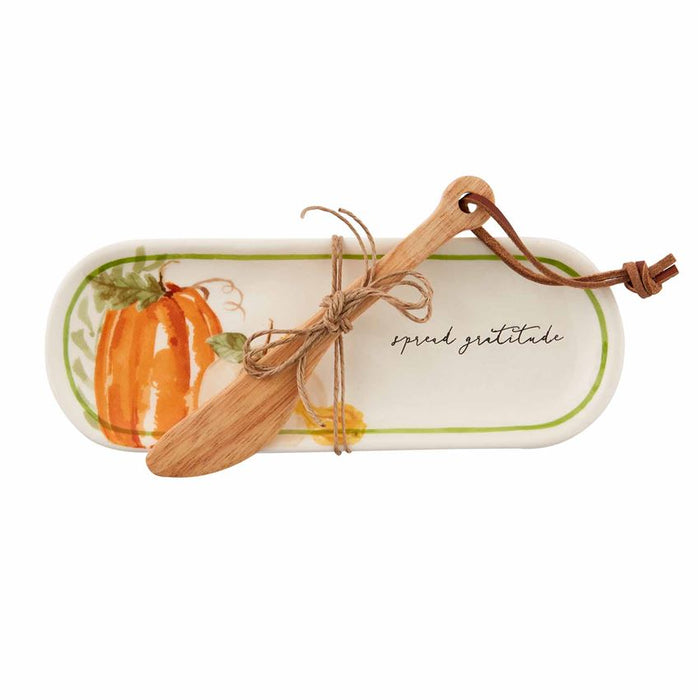 Pumpkin Butter Dish Set