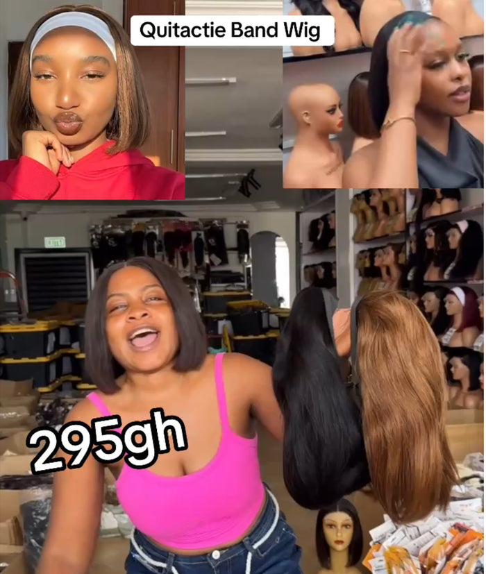 Quitactie Band Wig