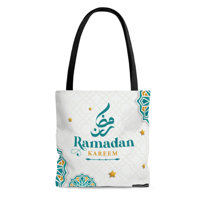 Ramadan Mubarak Tote Bag - Islamic bag, Eid gift, Mosque bag, Prayer bag, Holy month