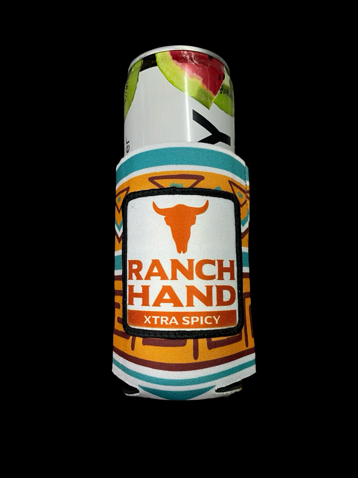 Ranch Hand Extra Spicy Skinny Can cooler
