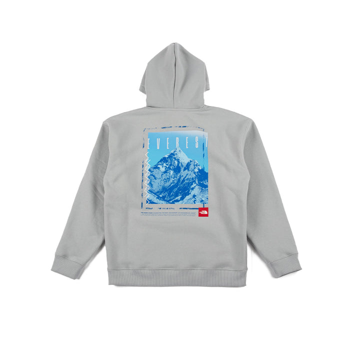 Red Box Everest Heavyweight Hoodie 'High Rise Grey'