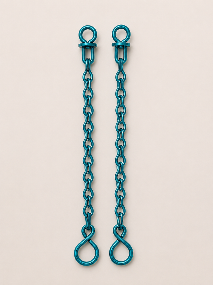 Rein Chains - RCH23 - Turquoise 12"