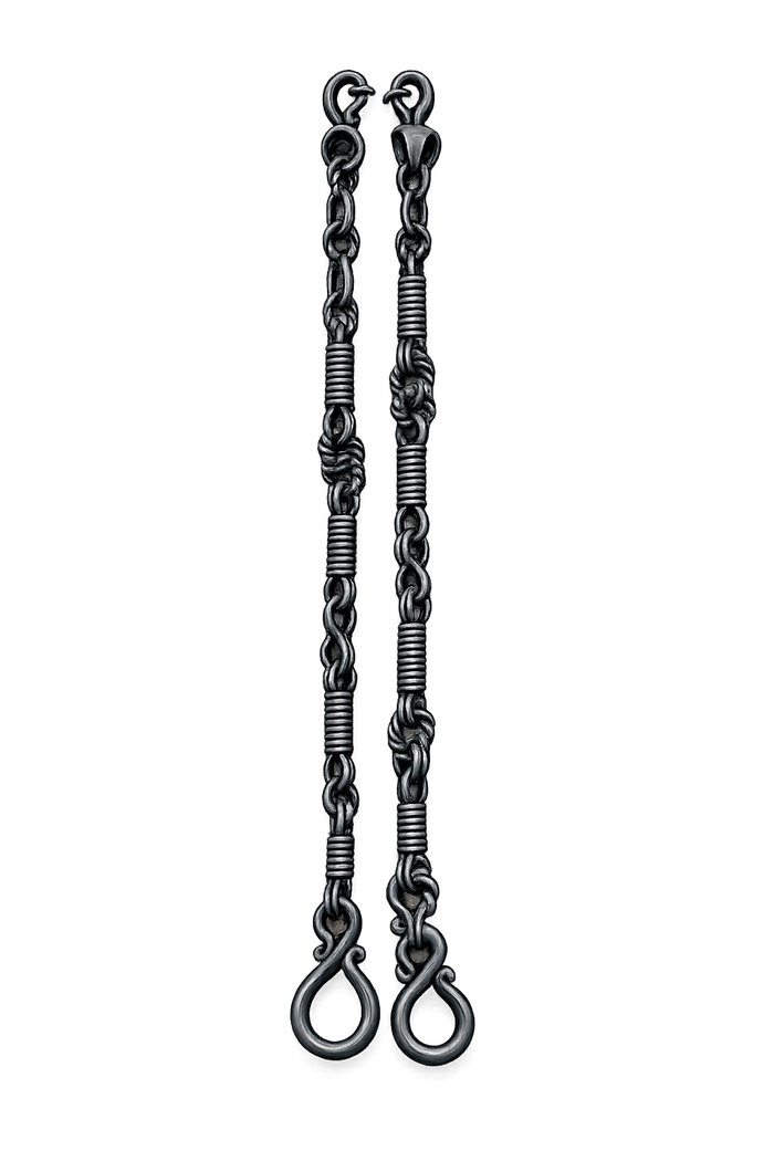 Rein Chains - RCH32 - Jed Rice Twist Loop 10 1/2"