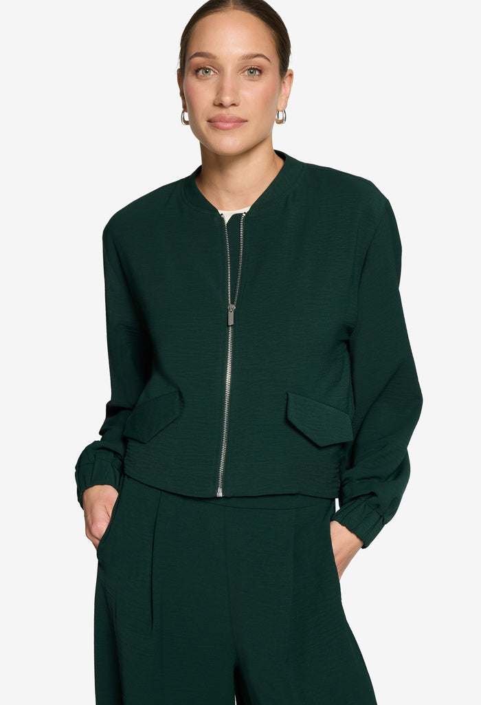 Relaxed Bomber Jacket