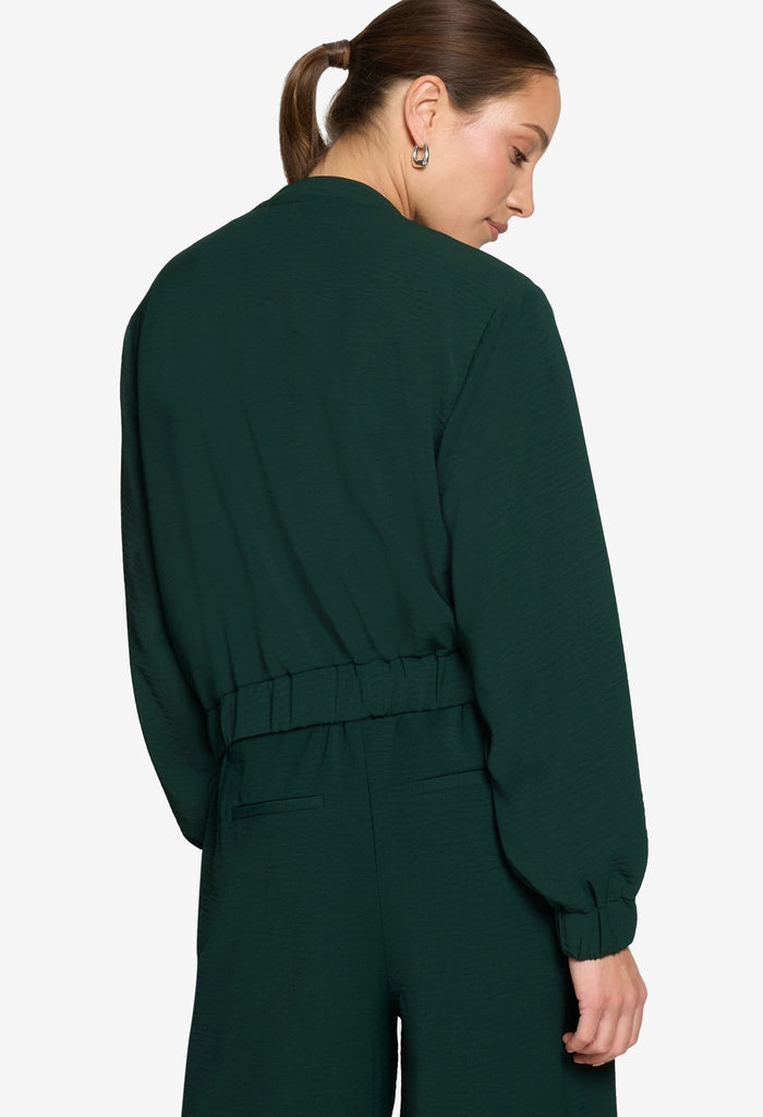 Relaxed Bomber Jacket
