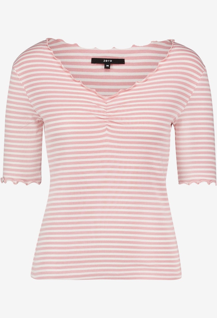 Ribbed Striped Top
