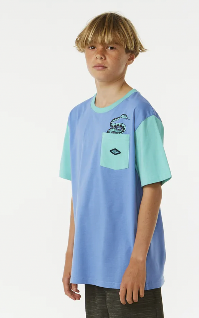 Rip Curl Lost Islands Pocket Short Sleeve Tee Boy