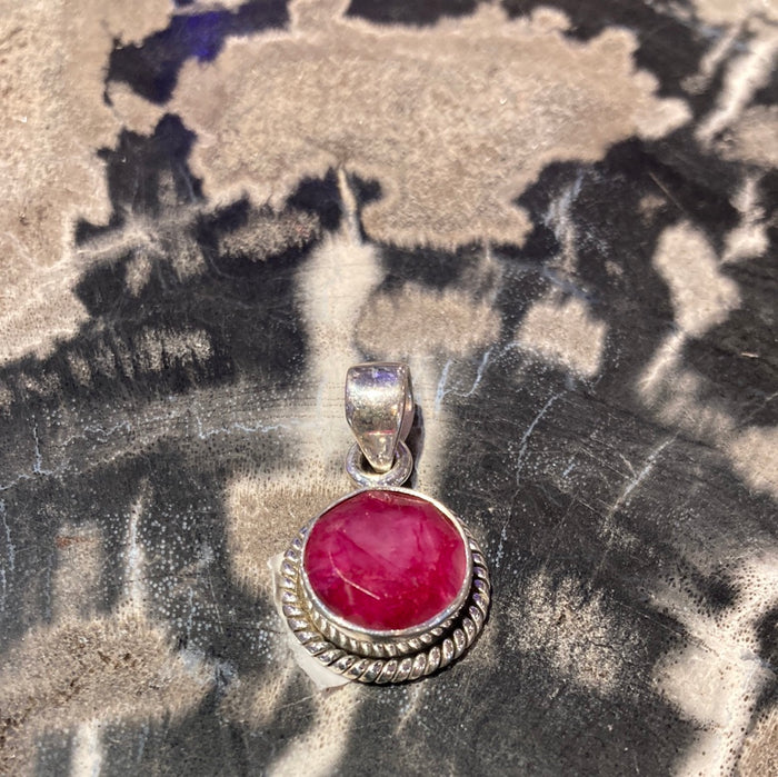 Ruby pendent