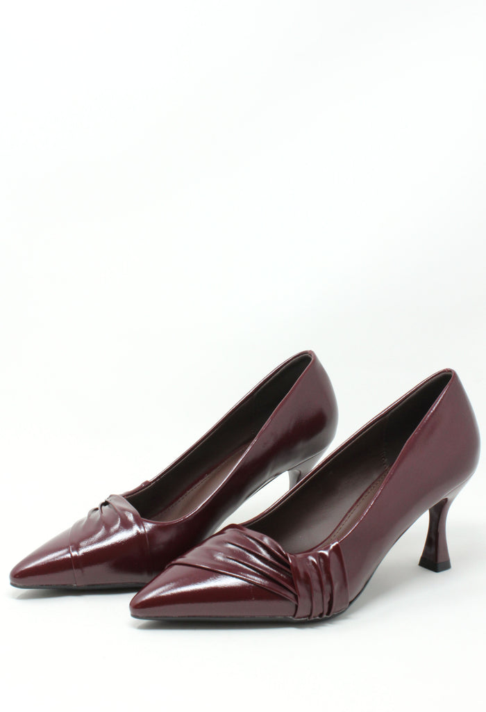 Ruffle Court Heel