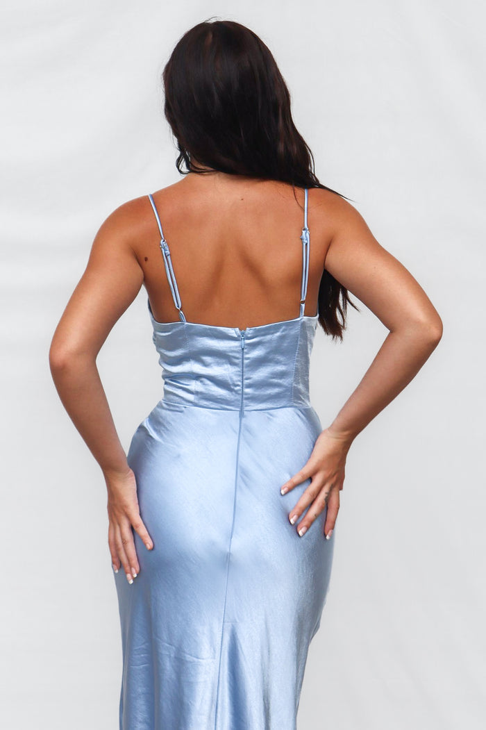 Ryder Maxi Dress - Blue - Runway Goddess