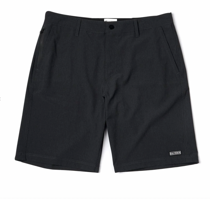 Saltrock Amphibian 2 - Mens Hybrid Boardshorts - Black