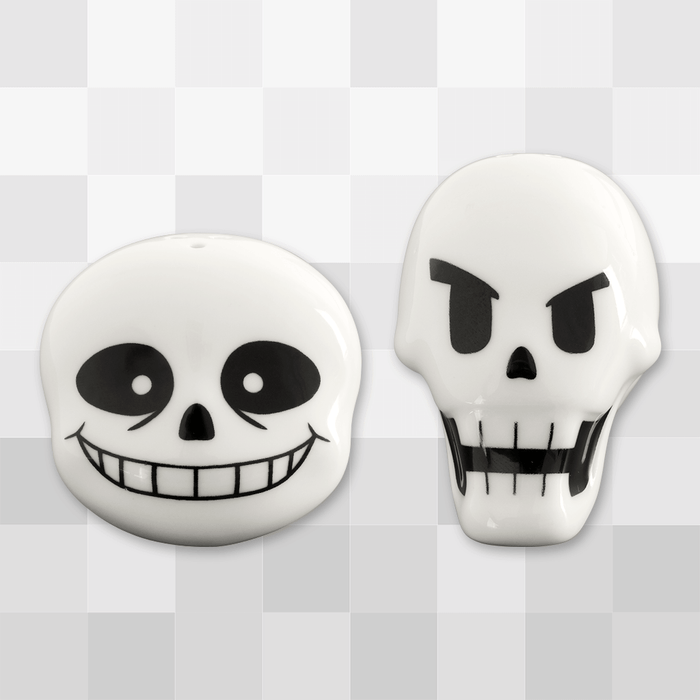 Sans & Papyrus Salt & Pepper Shaker Set
