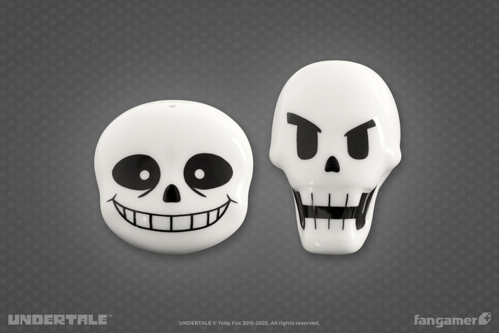 Sans & Papyrus Salt & Pepper Shaker Set