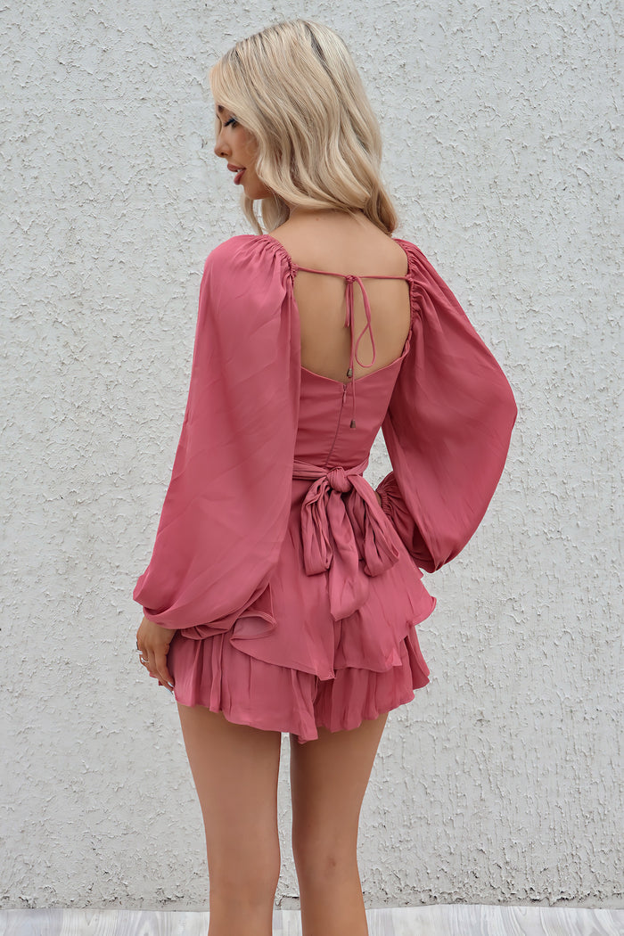 Sarah Playsuit - Rose Pink - Runway Goddess
