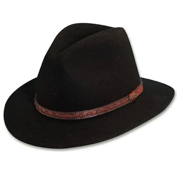 Scala Decatur - Soft Wool Felt Fedora Hat - Hatcountry