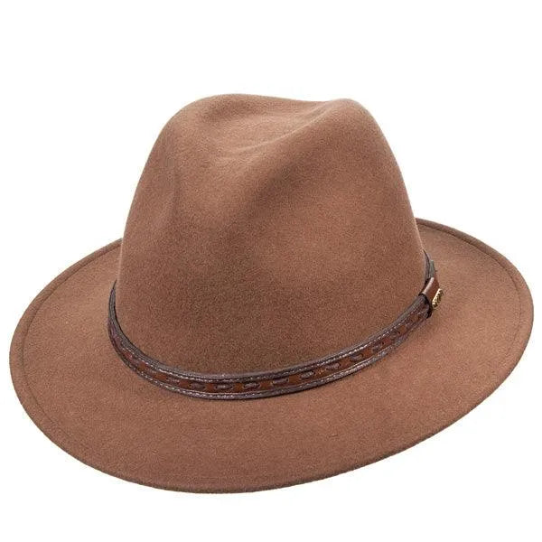 Scala Decatur - Soft Wool Felt Fedora Hat - Hatcountry